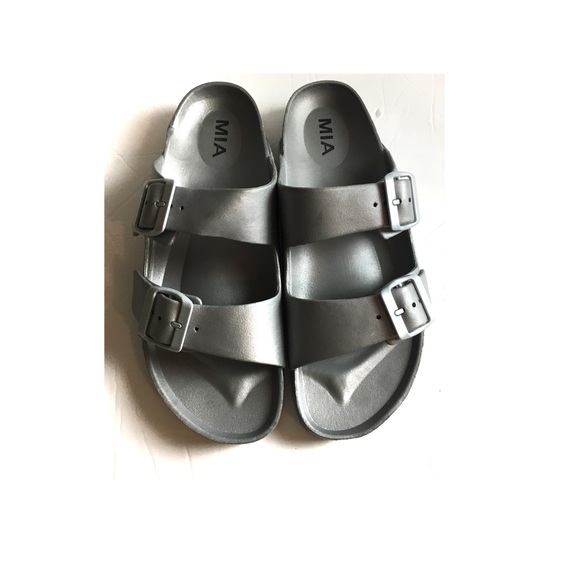mia silver sandals